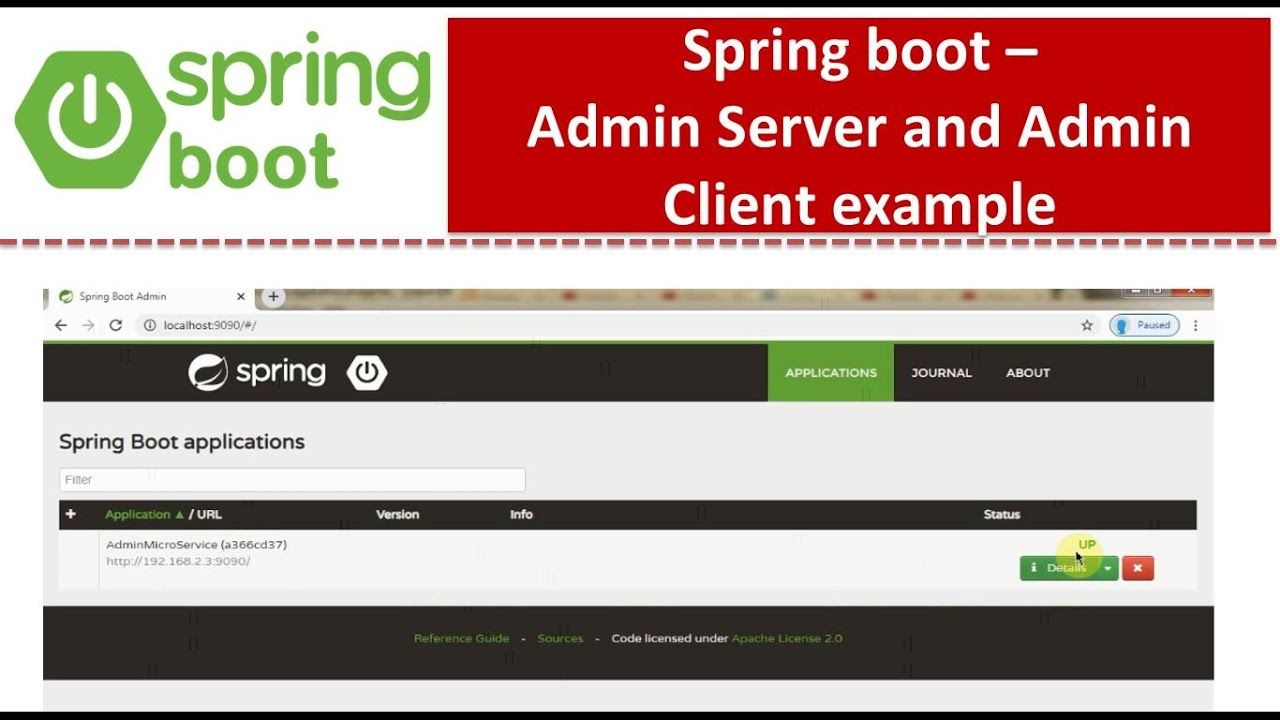 【Spring】Spring Boot Admin