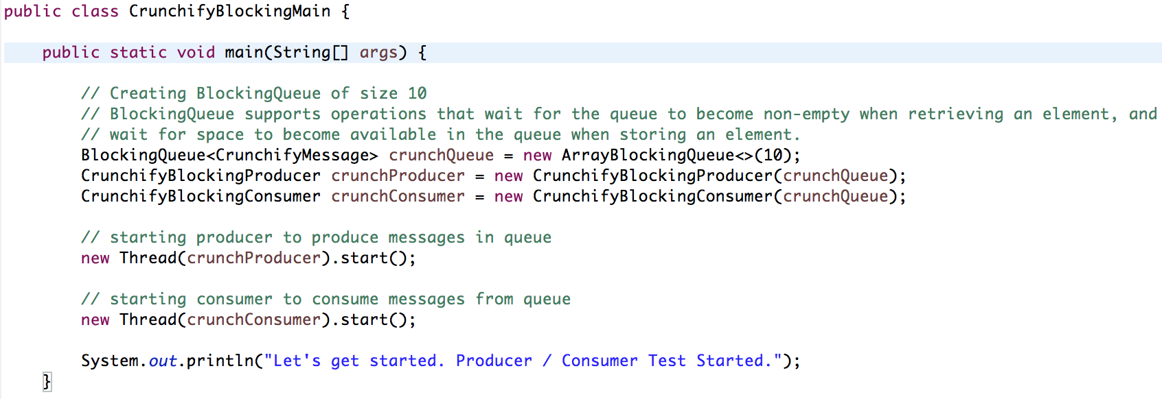 【Java】BlockingQueue